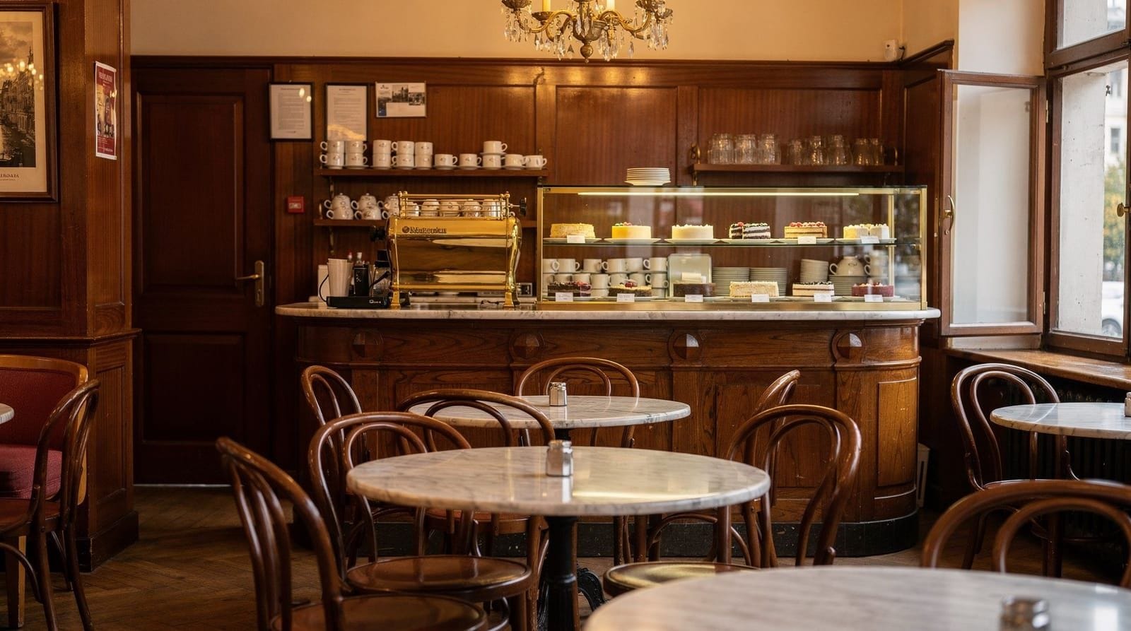 Cafés und Kaffeehäuser in Bratislava: Historische Räume und Specialty Coffee