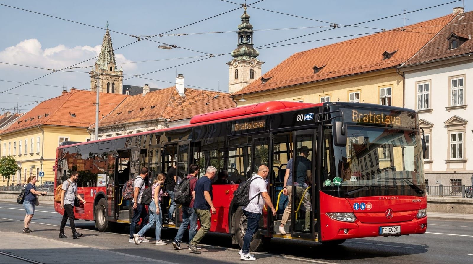 Öffentliche Verkehrsmittel in Bratislava: Trams, Busse und Pässe erklärt